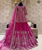 Magenta Bloom Designer Lehenga